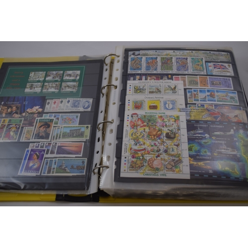 406 - European collection in stock book of Guernsey to Iceland, all mint