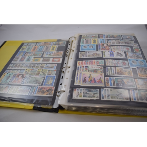 407 - European collection in stock book, of  Isle of Man to Luxembourg, all mint