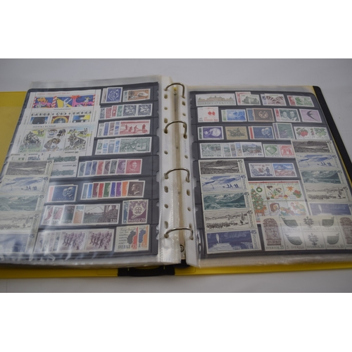 410 - European collection in stock book of San Marino to Switzerland, All mint