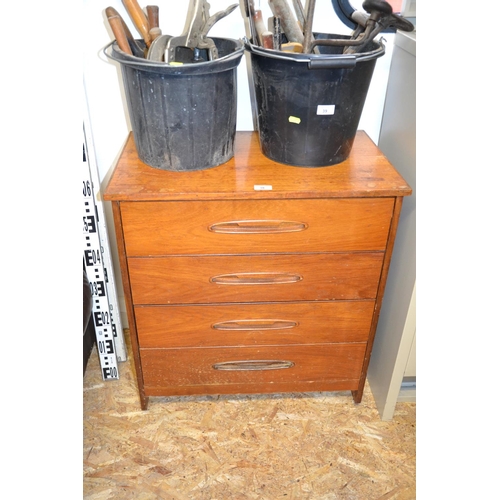 9 - Mid Century 4 drawer chest