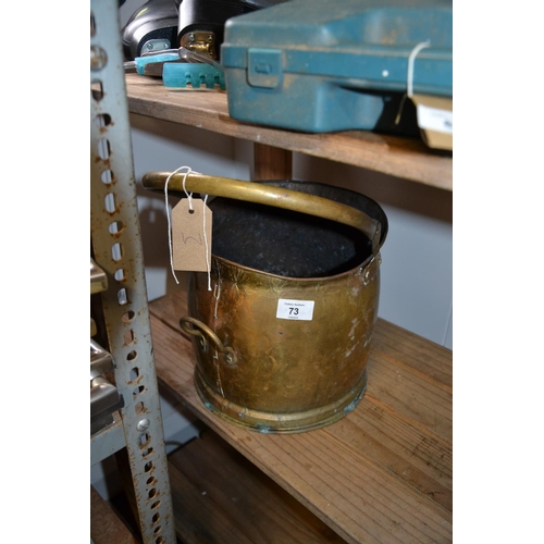 69 - Brass Coal scuttle