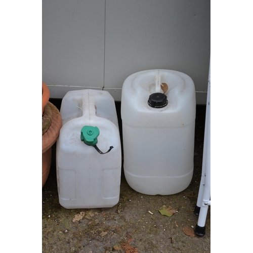 136 - 2 water containers