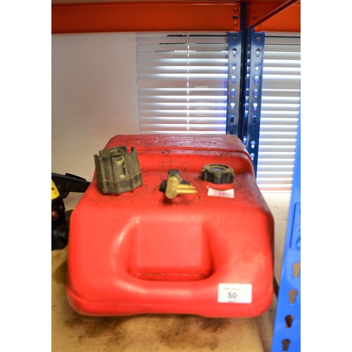 50 - Tempo Boat fuel storage container