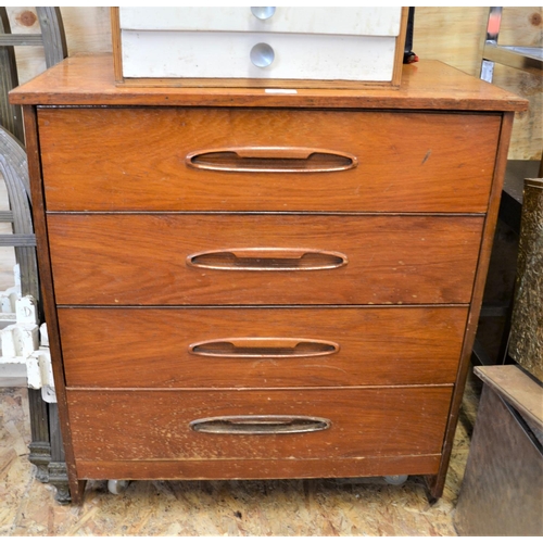 9 - Mid Century 4 drawer chest