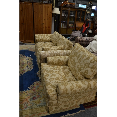 740 - A Waring Gillow 2 seater sofa & armchair. In very clean condition