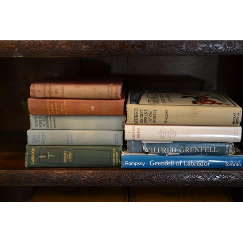 200 - 9 various books by or about Wildfred Grenfell of Labrador