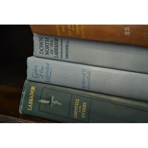 200 - 9 various books by or about Wildfred Grenfell of Labrador