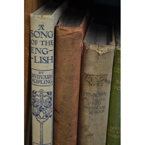 203 - 9 Illustrated books including those by: W. Heath Robinson, Walter Paget, Birket Foster, Walter Crane... 