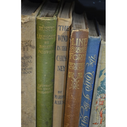 203 - 9 Illustrated books including those by: W. Heath Robinson, Walter Paget, Birket Foster, Walter Crane... 