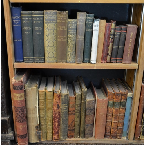 204 - 2 Shelves of travel & exploration, including Europe & Africa