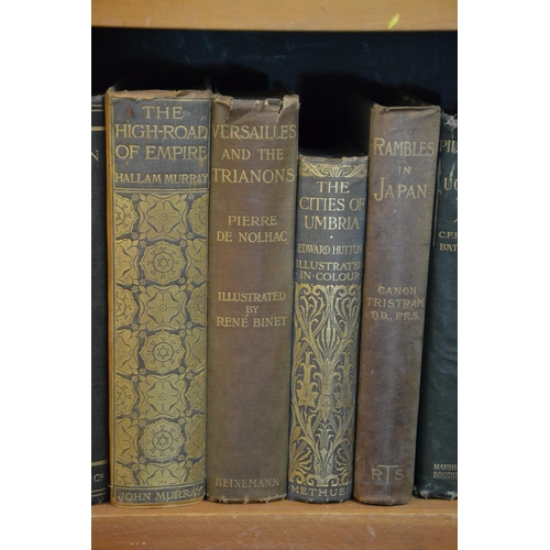204 - 2 Shelves of travel & exploration, including Europe & Africa