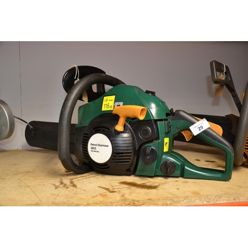 29 - 38cc petrol chainsaw FWO