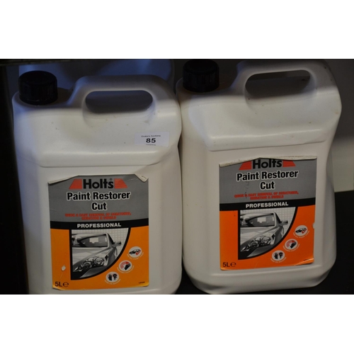 66 - 3 x 5Litres of Holts paint restorer cut