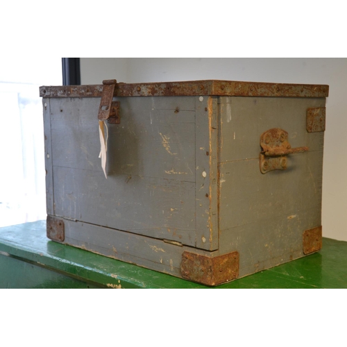 14 - Vintage First Aid box, width 55cm, height 38cm