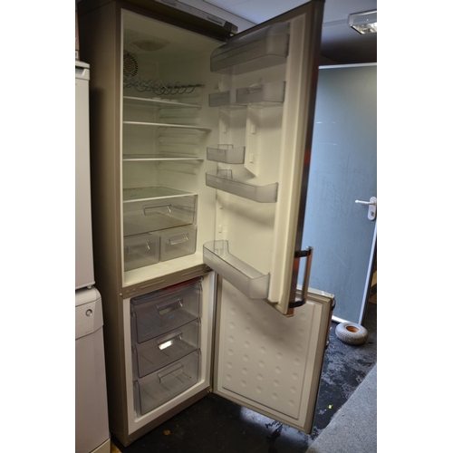 2 - Stainless steel fronted 70/30 fridge freezer