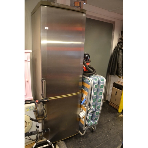 2 - Stainless steel fronted 70/30 fridge freezer