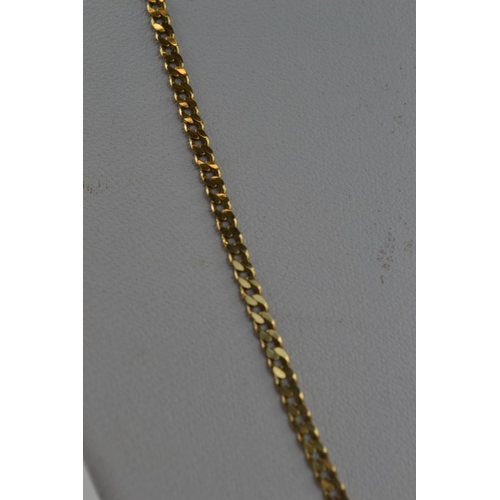 407 - 9ct gold chain. 8.59g