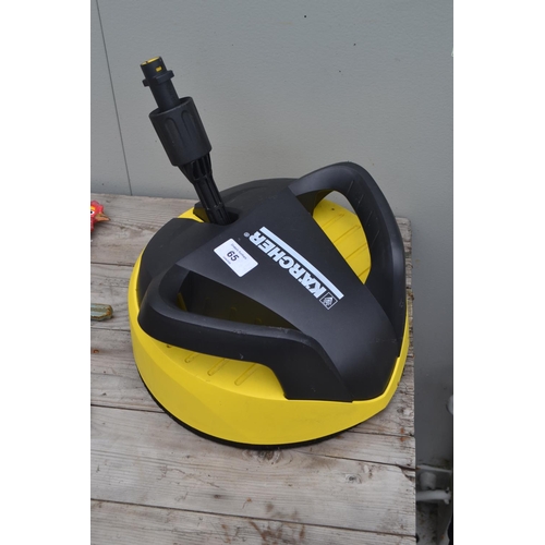 65 - Karcher patio cleaning attachment and lance