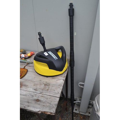 65 - Karcher patio cleaning attachment and lance