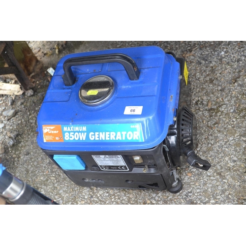 66 - 850W generator (spares and repairs)