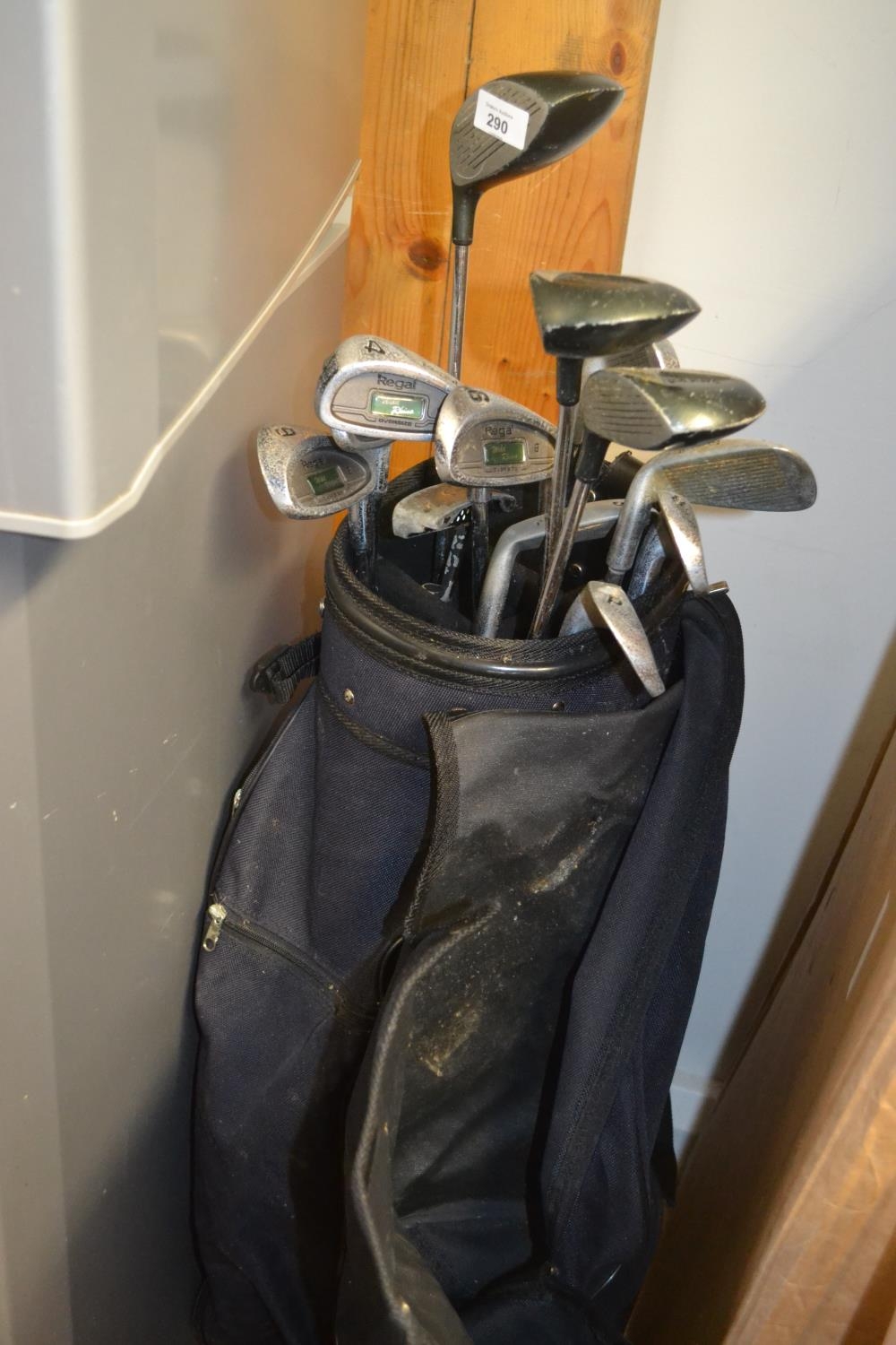 Set of Regal Wild Rhino golf clubs