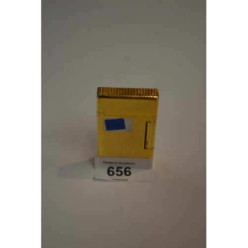 Philip Mercier gilt gas lighter