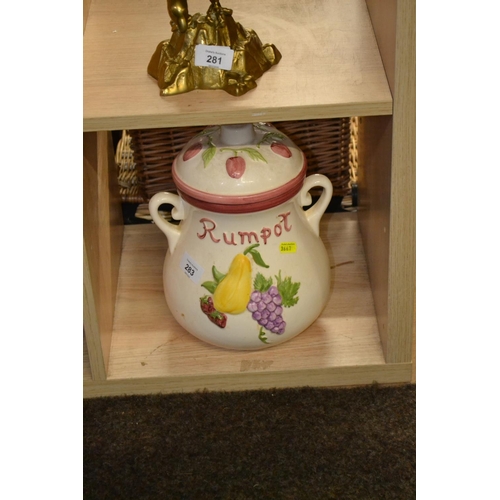 283 - Rumtopf with cover