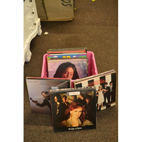 472 - Crate of LPs inc. Chris De Burgh, Brian Ferry & Elton John