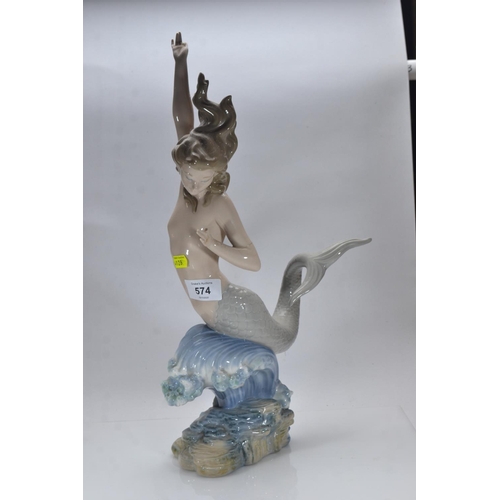 574 - LLadro Mermaid Figurine af