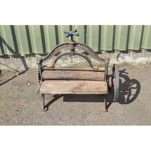 76 - Original Haller table top mangle