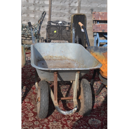 50 - Metal wheelbarrow