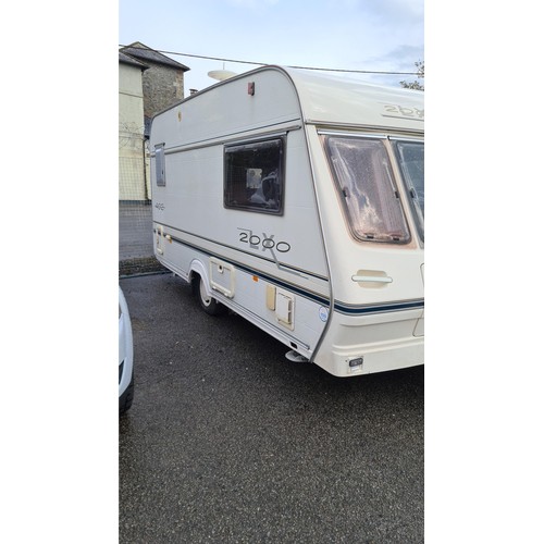 1a - LX2000 Caravan model 402  with Lunar Ariva Design, comprising one double or two single beds. Plus Co... 