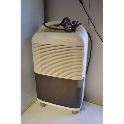 124 - Widetech dehumidifier.