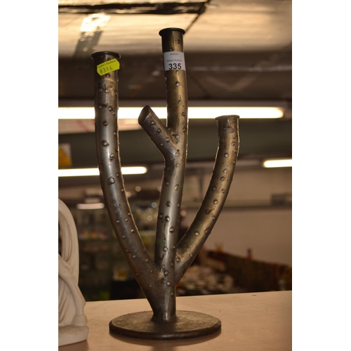 335 - Cactus style candelabra