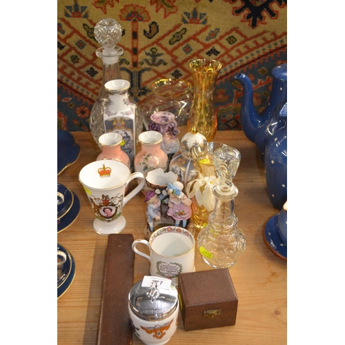 377 - Various ceramics & glassware inc. Royal Worcester