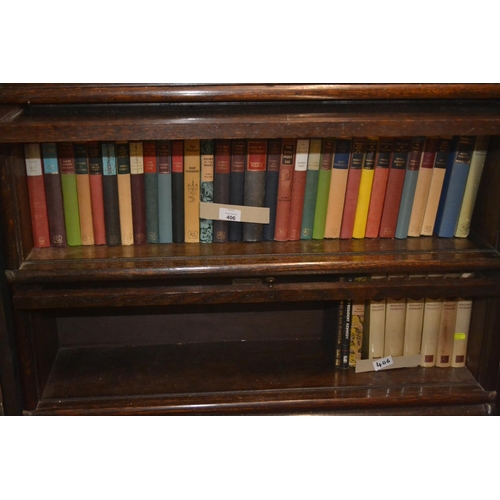 406 - Shelf of books published by The reprint Society, London