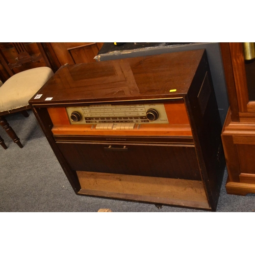 570 - Grundig stereo console SO345 WE. w82cm h68cm d35cm