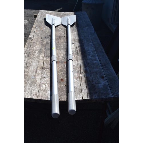 97 - Pair of oars