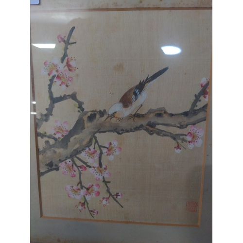 251 - Three Chinese paintings (some foxing present