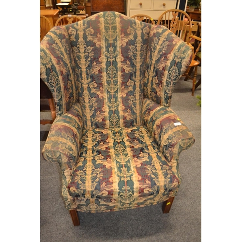 755 - Upholstered armchair