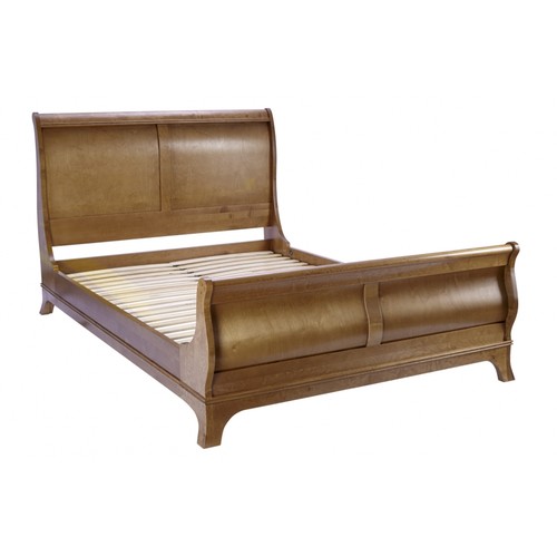 Laura Ashley Broughton range king size sleigh bed in light wood finish