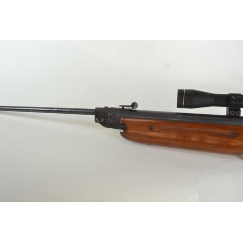 323 - Weihraugh HW 35 Kal. 5.5, .22 calibre air rifle, with Tasco Silver Antler scope