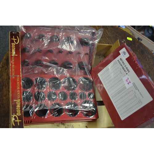 176 - 2 sets of O rings (new)