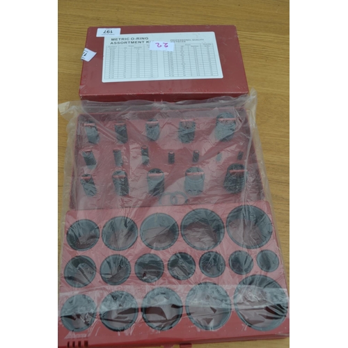 176 - 2 sets of O rings (new)