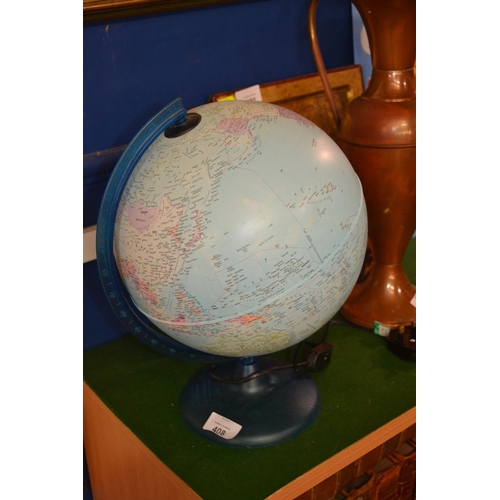 408 - Tecnodidattica Globe lamp.