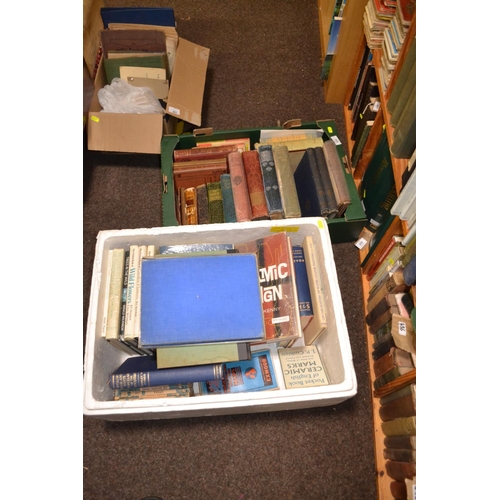 439 - 2x crates of various books (fiction and non-fiction)