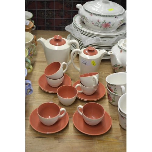 535 - Poole pottery tea set