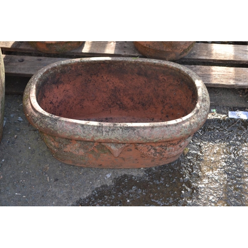 26 - Terracotta trough L60cm W36cm