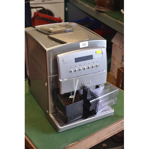 275 - 2014 Gaggia Titanium coffee machine