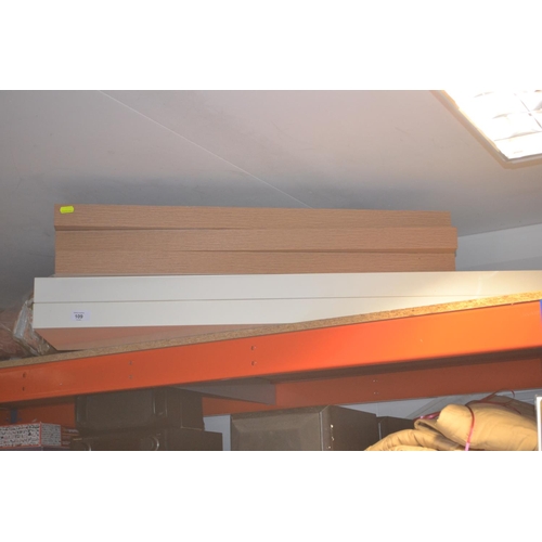 109 - 5 floating shelves